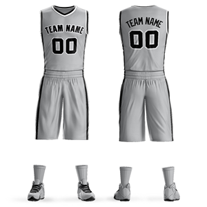 Ensemble de shorts de basket-ball imprimés personnalisés pour l'été, uniformes d'équipe de performance personnalisés pour les scrimmages sportifs en gros - Product Image 3
