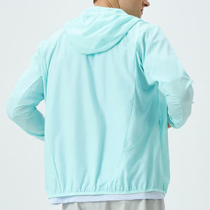 Chaquetas Cortavientos Superfinas Transpirables Coloridas de Verano con Cremallera - Product Image 5