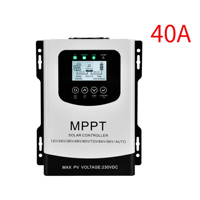 Contrôleur de Charge Solaire MPPT HOU LI HL40A 24V 40A Haute Qualité, Régulateur Monophasé 12V-96V 50Hz pour Appareils Domestiques, 90% de Rendement