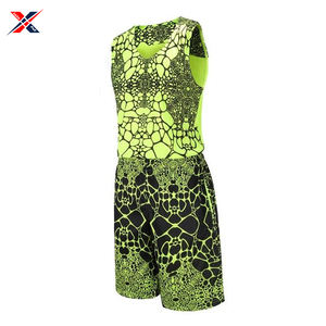 Sublimación impresa de la más alta calidad haga su propia tela cómoda hecha a mano ropa deportiva para adultos uniforme de baloncesto - Product Image 2
