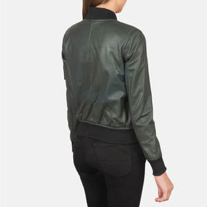Veste de mode en cuir de mouton de haute qualité pour femmes, respirante et matelassée, nouveauté, vente en ligne - Product Image 4