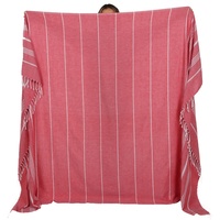 Couvertures de luxe turques personnalisées, jet pur XL, jeté léger, serviette de plage, pique-nique, linge de lit Double, couverture en coton