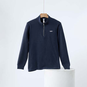 OEM Sweat Homme 100% Coton & Polyester Sweat à Capuche Chenille Broderie Full Zip Up Oversize Pullover Hoodie - Product Image 2