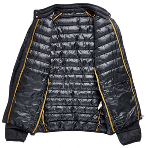 Vente en gros nouvel arrivage de doudounes personnalisées pour hommes polyester matelassé grande taille doudoune vente en gros prix du manteau en duvet - Product Image 4