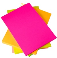 Cartulina de Colores Vibrantes, 100g, Gruesa, Resistente, Superficie Lisa, para Cortar, Doblar, Manualidades, Tarjetas de Felicitación, Proyectos Escolares, Múltiples Usos