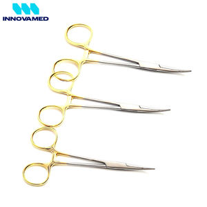 Pinzas de Punta curva y punta recta para pinzas Kelly hemostáticas de abrazadera de bloqueo POR INNOVAMED Pinzas Kelly hemostáticas de alta calidad - Product Image 4