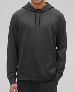 Sweat à capuche élégant en coton mélangé 100% doux pour hommes, sweat à capuche respirant Streetwear avec logo personnalisé. - Product Image 1