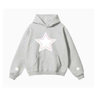 Sweat-shirt à capuche surdimensionné pour homme, dernier design personnalisé, best-seller, broderie, style streetwear, en vente - Product Image 2