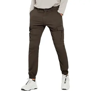 2024 new arrival casual Mens Joggers Pants Stylish sports gym Trouser 100% Cotton Quick dry breathable hot sale new jogger pant