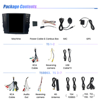 MEKEDE TS-Reproductor de audio para coche, Radio con Android, WIFI, 4G, DVR, DSP, TMPS, para Mitsubishi Pajero 2006-2014