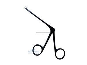 Instrumen Bedah Forsep Telinga Mikro, Kualitas Tinggi Dilapisi Hitam Halus - Product Image 4