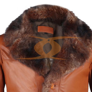 Elegante chaqueta de cuero puro 100% a la moda a prueba de viento nuevo diseño más vendido trabajo personalizado precio al por mayor - Product Image 3
