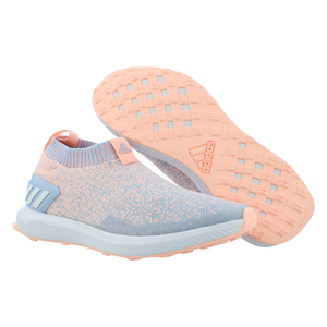 Adidas Rapidrun รองเท้าเด็กผู้หญิงไม่มีลูกไม้สี: ปะการัง/ท้องฟ้า100% ของแท้ - Product Image 5