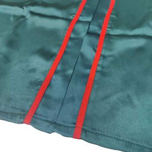 High Quality Men Polyester/Cotton Boxing Robe with Hood Custom Logo <b>White</b> <b>Belts</b> Breathable Quick Dry Size Made in Pakistan - Product Image 2