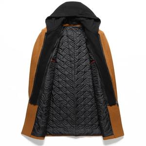 Nouveau manteau long en laine à la mode pour hommes saison automne et hiver manteau en laine pour hommes à la personnalisation en gros hiver de haute qualité - Product Image 4