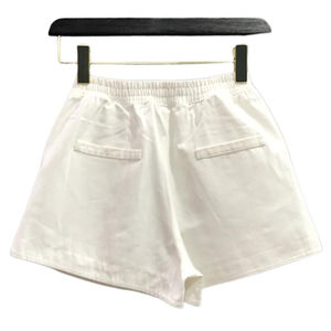 Ropa de calle transpirable Pantalones cortos de color caramelo sólido Pantalones cortos de mezclilla para mujer Pantalones cortos deportivos de algodón 100% de secado rápido - Product Image 6