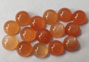 Natural <b>Peach</b> Moonstone Round 6mm Cabochon Flat Back - <b>Top</b> Quality Flashy <b>Peach</b> Moonstone Cabochon Loose Round Gemstone - Product Image 5