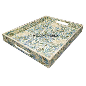 Bandeja de chocolate de diseño nuevo de forma cuadrada hecha a mano superventas artículos de cocina y hogar al por mayor bandeja de chocolate nueva de lujo - Product Image 1