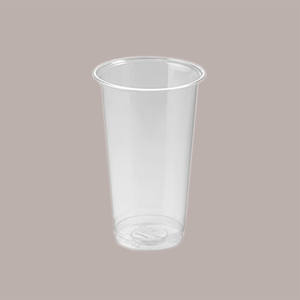 Vaso transparente PLA Bio de 50 Uds., 350cc, logotipo personalizado, Material compostable de almidón de maíz, capacidad de 10oz con tapa de cúpula con orificio - Product Image 3