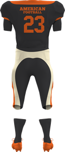 Camiseta de fútbol juvenil sublimada personalizada a precio barato, ropa de equipo de poliéster para fútbol americano - Product Image 3