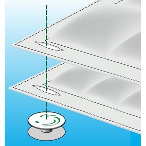 Edredón Italiano de Plumón para Todas las Estaciones, Listo para Enviar, Funda 100% Algodón, Relleno 90% Plumón Húngaro, Suave, CM 140X200, Marca Privada - Product Image 6