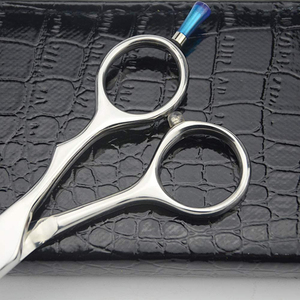 Ciseaux de toilettage droits lame droite finition miroir ciseaux de coupe de poils d'animaux ciseaux de coupe de poils d'animaux avec vis de luxe - Product Image 6