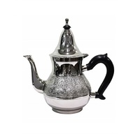Tetera/Dallah de Alta Calidad, Lujosa, Ecológica, con Diseños Elegantes, Logotipo Personalizado, Tamaño Personalizado, Estilo Árabe Marroquí para Café/Té