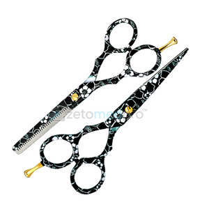 Ciseaux de coiffure pour la coupe et l'éclaircissage des cheveux pour les experts des salons Ciseaux de coupe et d'éclaircissage des cheveux tranchants - Product Image 5