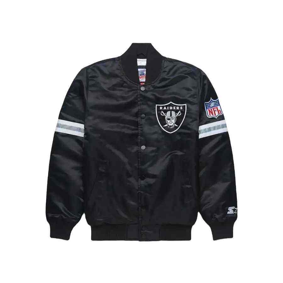 Best Selling Raider Mens Jacket Satin Bomber Windproof Style