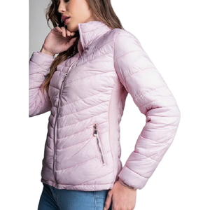 Veste matelassée pour femme de haute qualité, couleur personnalisée, avec rembourrage en coton respirant, fournisseur de tricot - Product Image 4