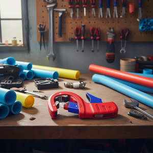 Coupe-tuyaux Knipex 202 mm pour tuyaux en plastique à parois épaisses - Product Image 3