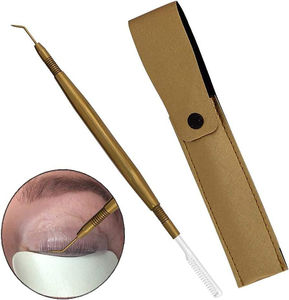 อุปกรณ์แยกขนตา/คิ้วแบบมืออาชีพ ทำจากสแตนเลส สำหรับวีแกน ใช้งานง่าย ติดทนนาน เหมาะสำหรับการดัดขนตาถาวร - Product Image 1