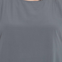 Abaya grise en polyester pour femmes, robe musulmane décontractée ample à manches longues, longueur au sol, respirante, brodée, taille adulte, personnalisable