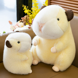 Vente en gros de peluches <span class=keywords><strong>super</strong></span> douces pour cochons d'Inde, adorables petits jouets en peluche pour cochons d'Inde, peluches réalistes de mini cochons d'Inde - Product Image 3