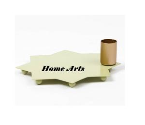 Bougeoir en fer de conception attrayante taille et forme personnalisées bougeoir pour la décoration de la maison - Product Image 1