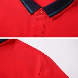 Uniforme de travail personnalisé de haute qualité, uni, anti-froissement, en coton solide, pour hommes, entreprise, employé, golf, pour broderie de logo sur chemise - Product Image 5