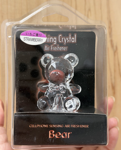 Diffuseur d'air pour voiture en forme d'animal en cristal |   Ornement de tableau de bord d'aromathérapie |   Décoration de voiture en forme d'animal mignon, cadeau - Product Image 3