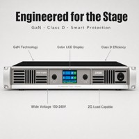 Amplificateur de puissance 2 canaux FFR AUDIO série D GaN classe D
