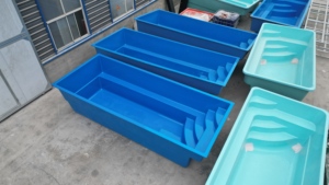 Petite piscine extérieure, décoration de piscine, conteneur de piscine, piscine pour enfants, mini piscine en fibre de verre, piscine pour enfants - Product Image 5