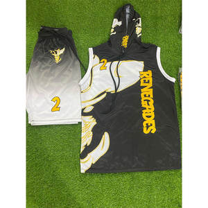 ชุดยูนิฟอร์มฟุตบอลธงเสื้อมีฮู้ดแขนสั้นมีฮู้ดพิมพ์ลายออกแบบได้ตามต้องการ - Product Image 6