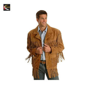 Vente en gros de veste en cuir suédé frangé de style occidental commande en gros approvisionnement d'usine - Product Image 6