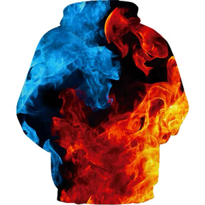 Sweat à capuche décontracté pour homme de qualité supérieure 100% coton Nouveau style Manches longues Pantalon à capuche Broderie Tissu 300 grammes - Product Image 2