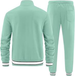 ชุดวอร์มมีซิปสำหรับผู้ชายชุดวิ่งจ๊อกกิ้งแบบกำหนดเอง - Product Image 2