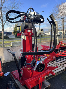 Fendeuse de bûches verticale professionnelle ultra-puissante de 27 tonnes, équipée d'un treuil intégré pour le tirage des bûches, 115 cm, 600 kg - Product Image 3