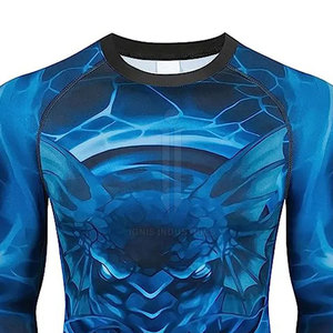 Long Sleeve <b>Men's</b> <b>Compression</b> <b>Shirt</b> Rash guards Wholesale Price Custom Long Sleeve Rash Guard For <b>Men</b> - Product Image 4