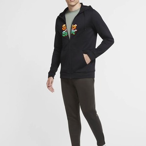 Sweat à capuche en polaire polyester/coton lourd pour l'hiver, découpe numérique, impression personnalisée, logo, impression DTF, pour hommes, fabriqué au Pakistan - Product Image 4