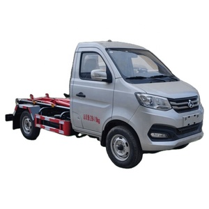 รถยกขยะแบบมีตะขอเกี่ยว3M3รถบรรทุกขยะขนาดเล็กรถขนขยะแบบม้วนเล็ก - Product Image 3