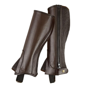 Chất lượng hàng đầu sang trọng thể thao cưỡi ngựa thiết bị Sản phẩm nâu bò ẩn thoải mái da Chaps - Product Image 1