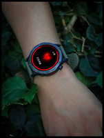 Bluetooth GPS Deportes T92 Doble Pago Brújula Barómetro 1,43 AMOLED Smartwatch al aire libre