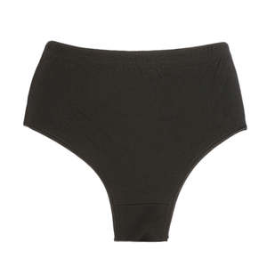 Culotte unie pour femme - Noir - Product Image 1